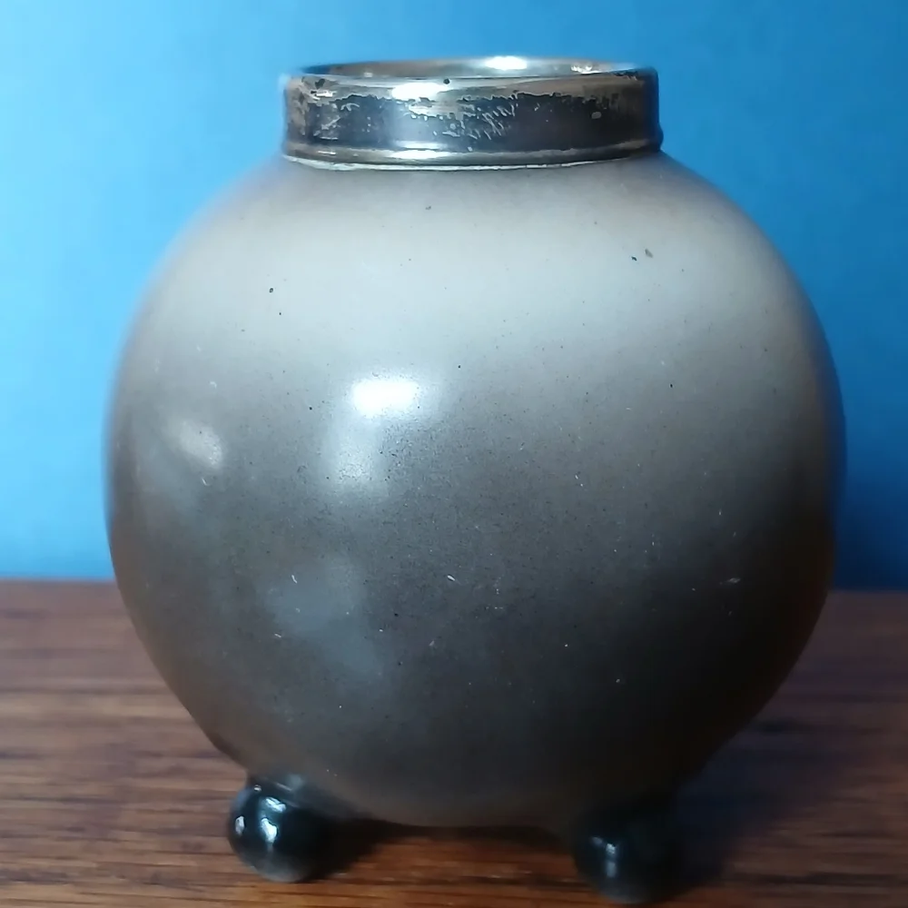 Vintage Royal Bayrewth Marked Minature Vase Tooth Pick Holder - Picture 2 of 4